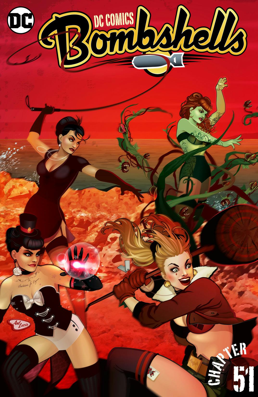 DC Comics: Bombshells #51 preview images