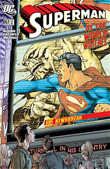 Superman (2006-) #667 preview images