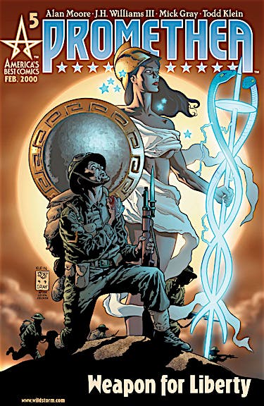 Promethea #5 preview images