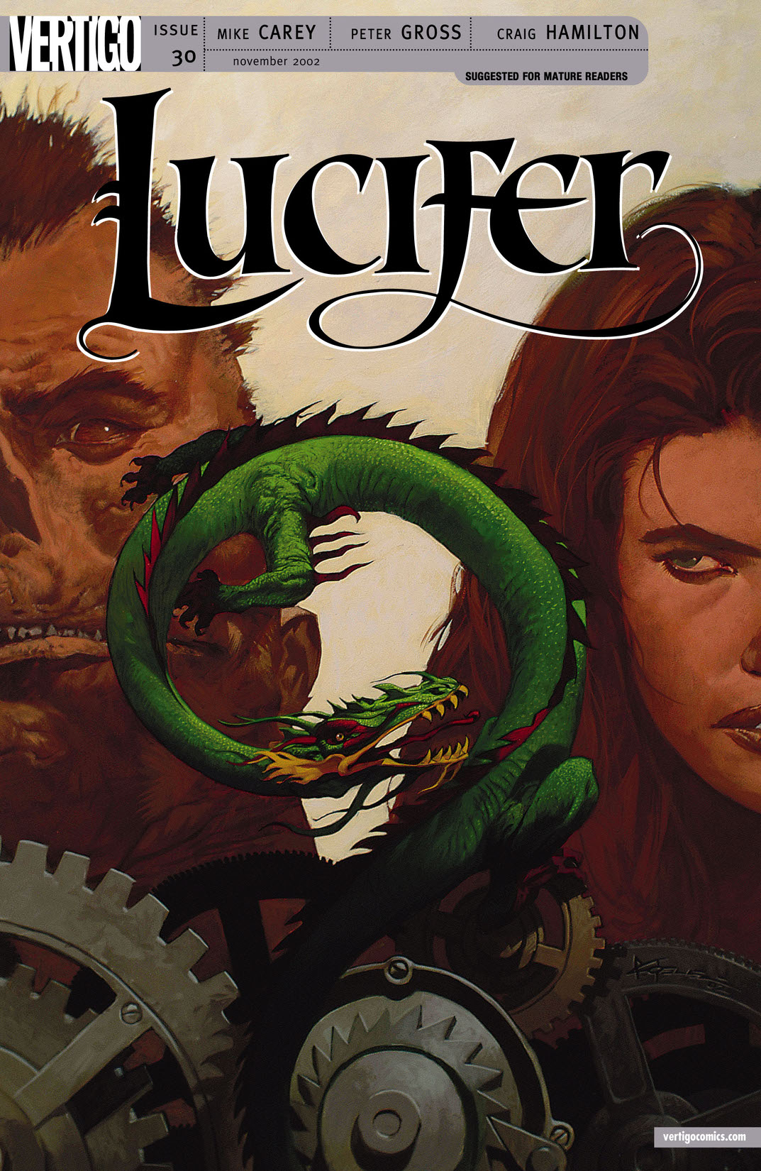 Lucifer #30 preview images