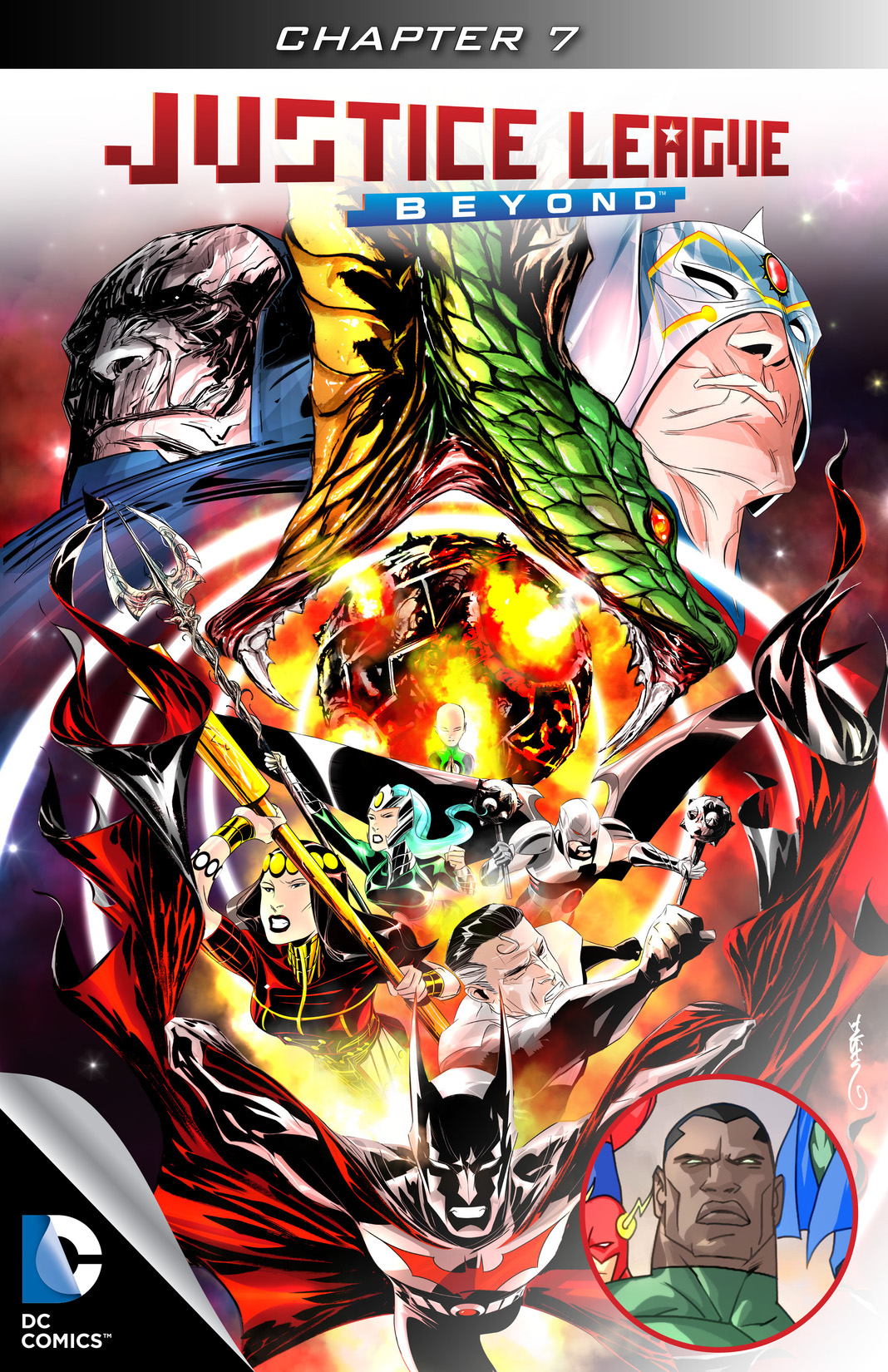 Justice League Beyond #7 preview images