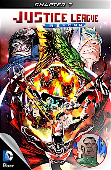 Justice League Beyond #7 preview images