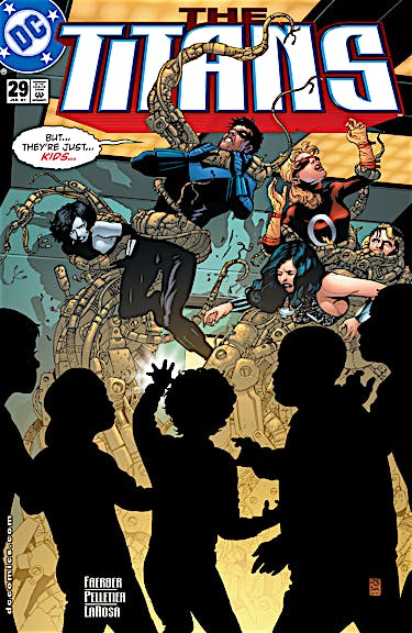 The Titans #29 preview images