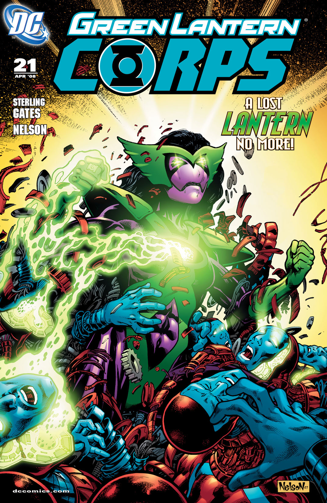 Green Lantern Corps (2006-) #21 preview images