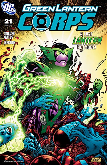 Green Lantern Corps (2006-) #21 preview images