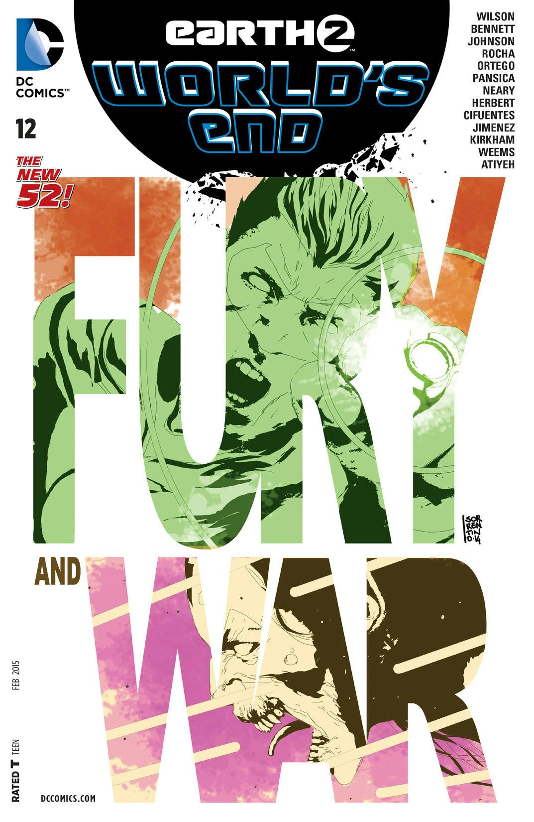 Earth 2: World's End #12 preview images