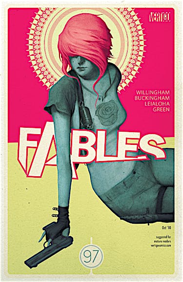 Fables #97 preview images
