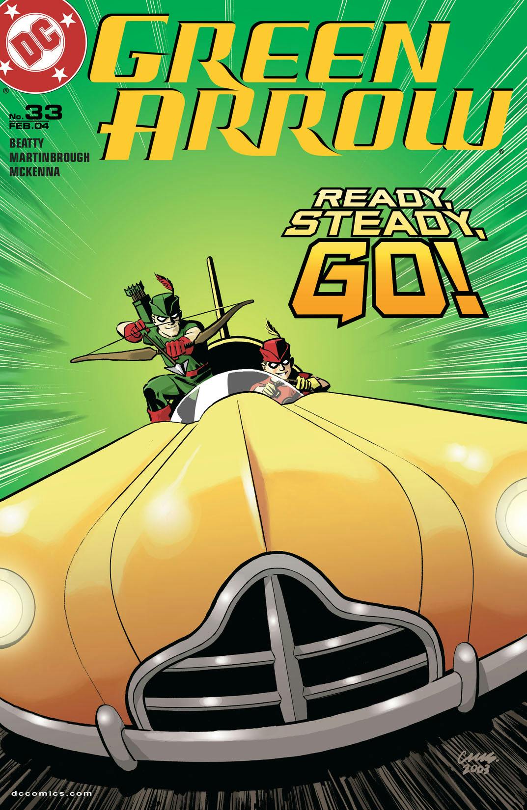 Green Arrow (2001-) #33 preview images