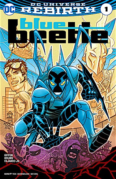 Blue Beetle (2016-) #1 preview images