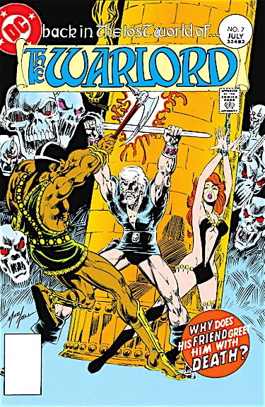 Warlord #7 preview images