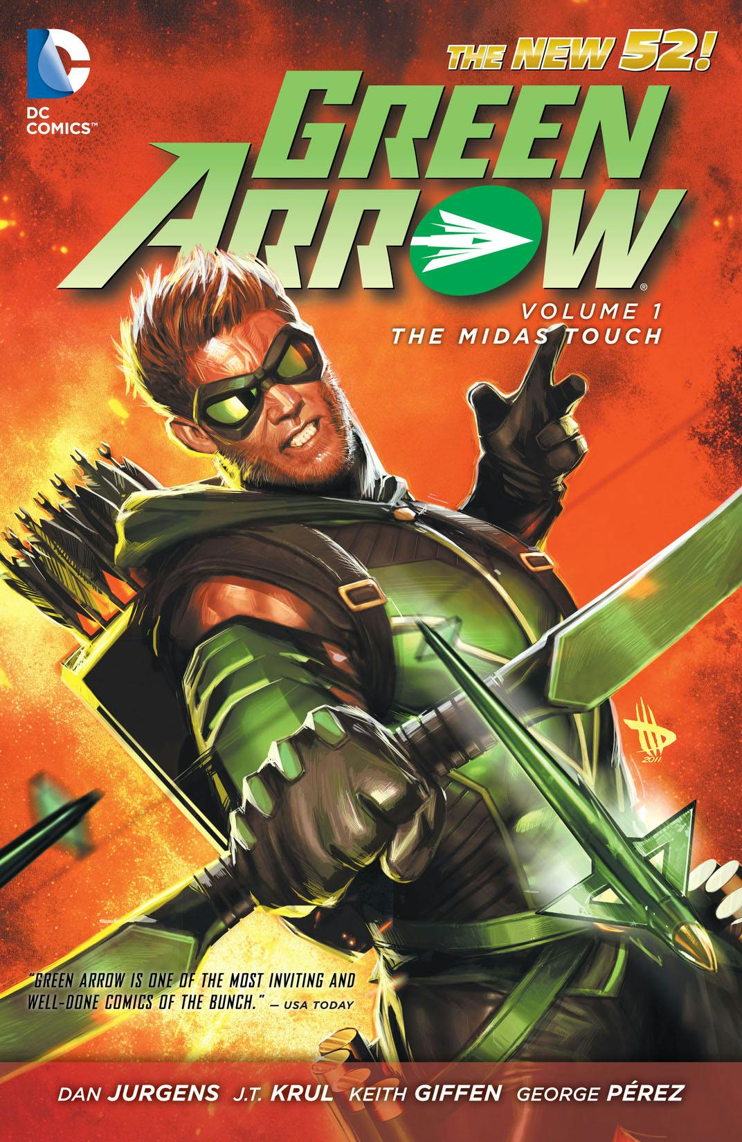 Green Arrow Vol. 1: The Midas Touch preview images