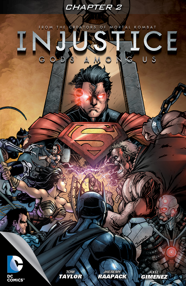 Injustice: Gods Among Us #2 preview images