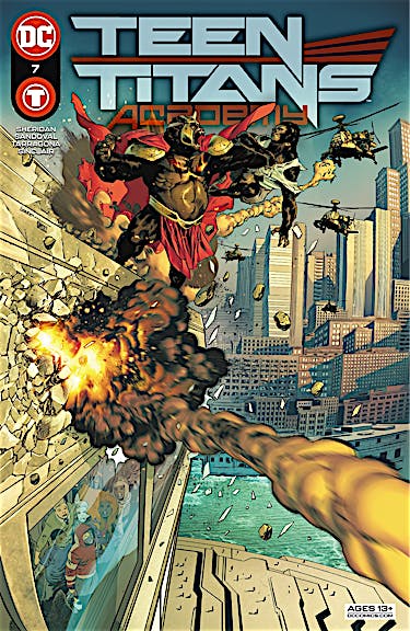 Teen Titans Academy #7 preview images