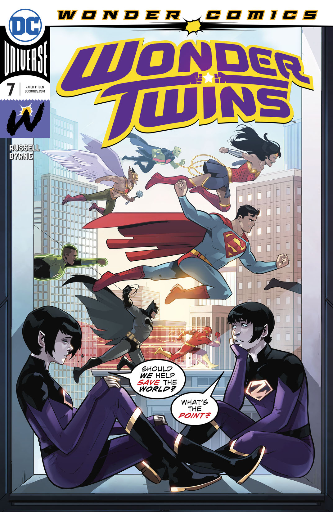Wonder Twins #7 preview images