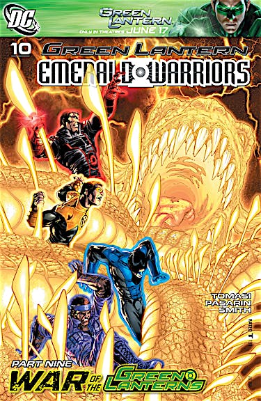 Green Lantern: Emerald Warriors #10 preview images