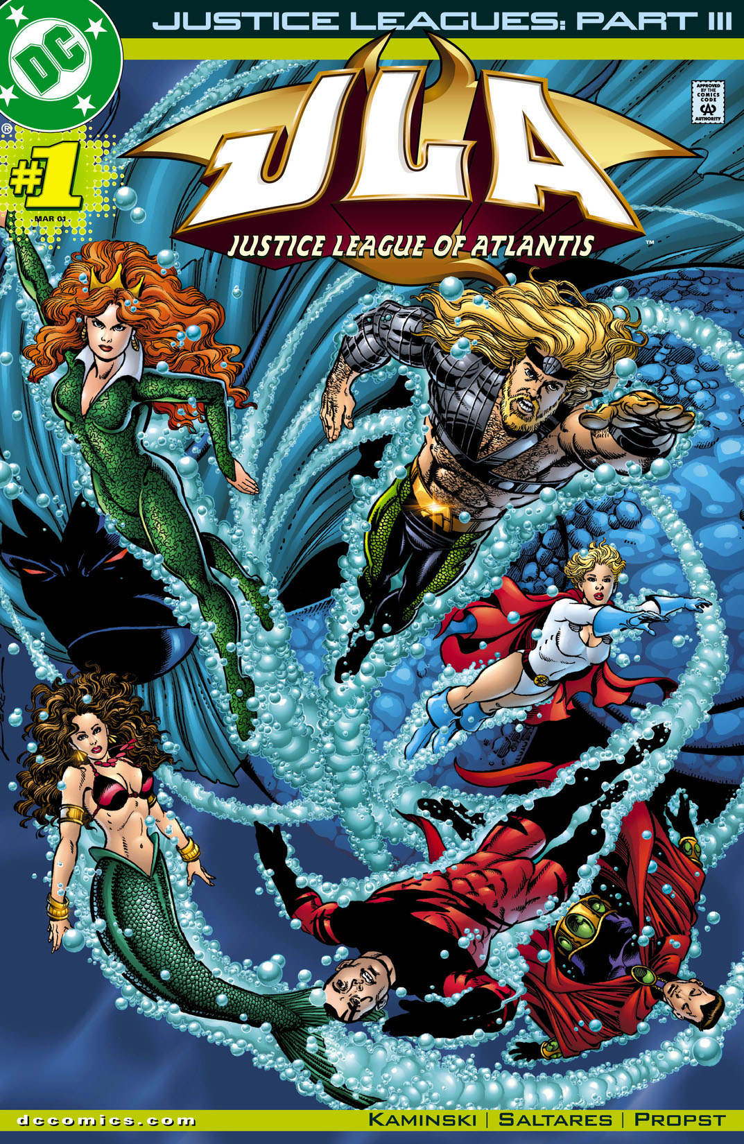 Justice Leagues: Justice League of Atlantis #1 preview images