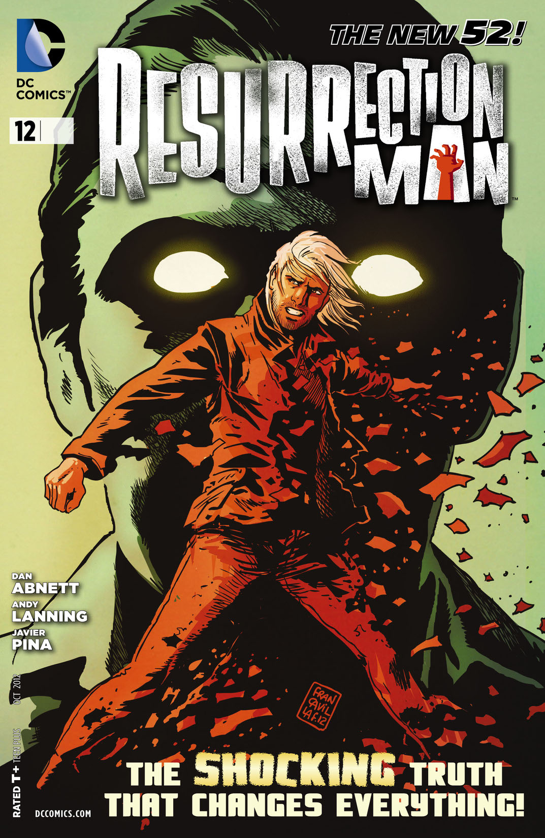 Resurrection Man (2011-) #12 preview images