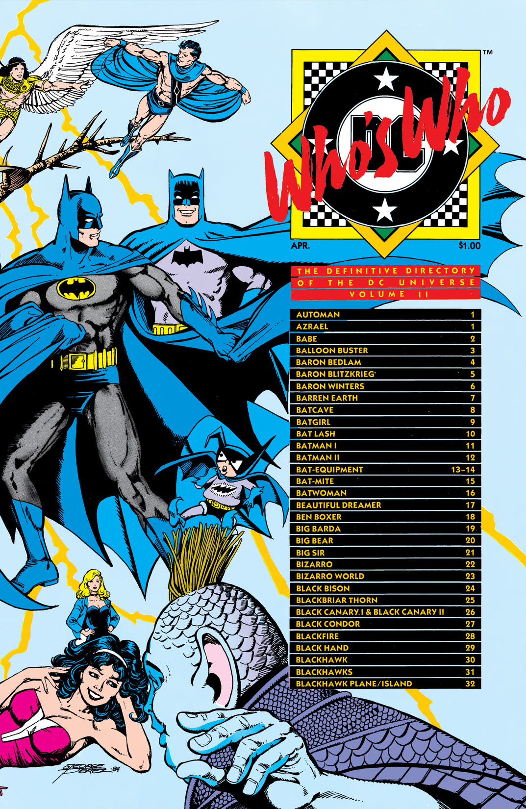 Who's Who: The Definitive Directory of the DC Universe #2 preview images