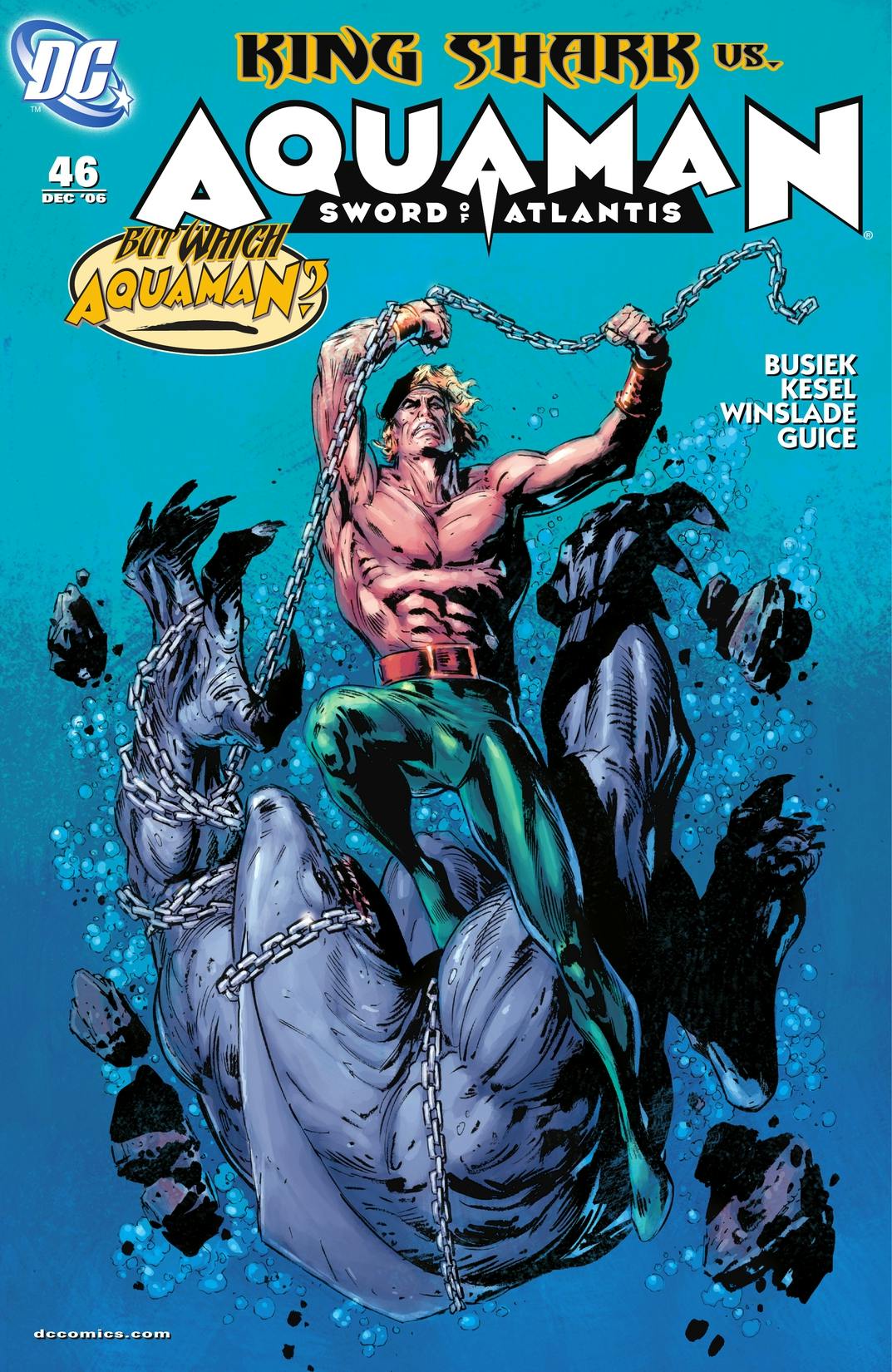 Aquaman: Sword of Atlantis #46 preview images
