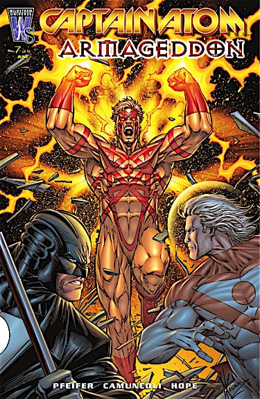 Captain Atom: Armageddon #7 preview images