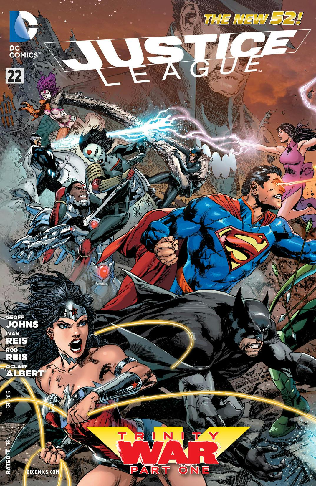 Justice League (2011-) #22 preview images