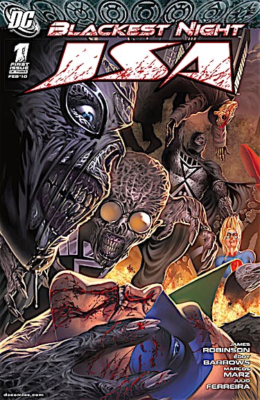 Blackest Night: JSA #1 preview images