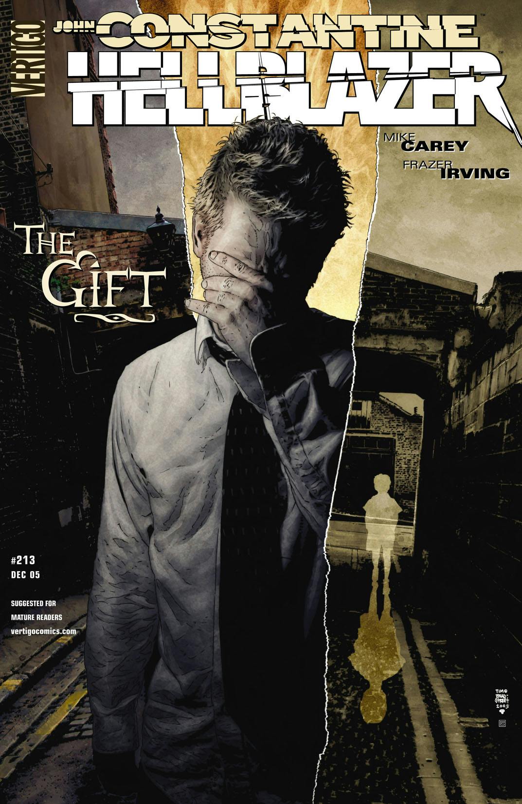 Hellblazer #213 preview images