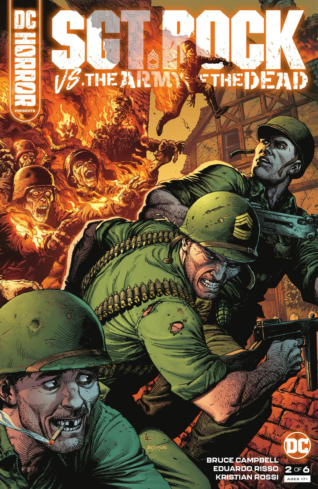 DC Horror Presents: Sgt. Rock vs. The Army of the Dead #2 preview images