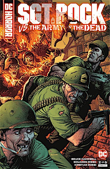 DC Horror Presents: Sgt. Rock vs. The Army of the Dead #2 preview images