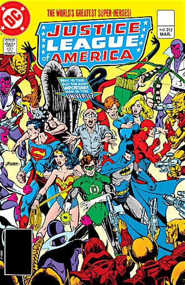 Justice League of America (1960-) #212 preview images