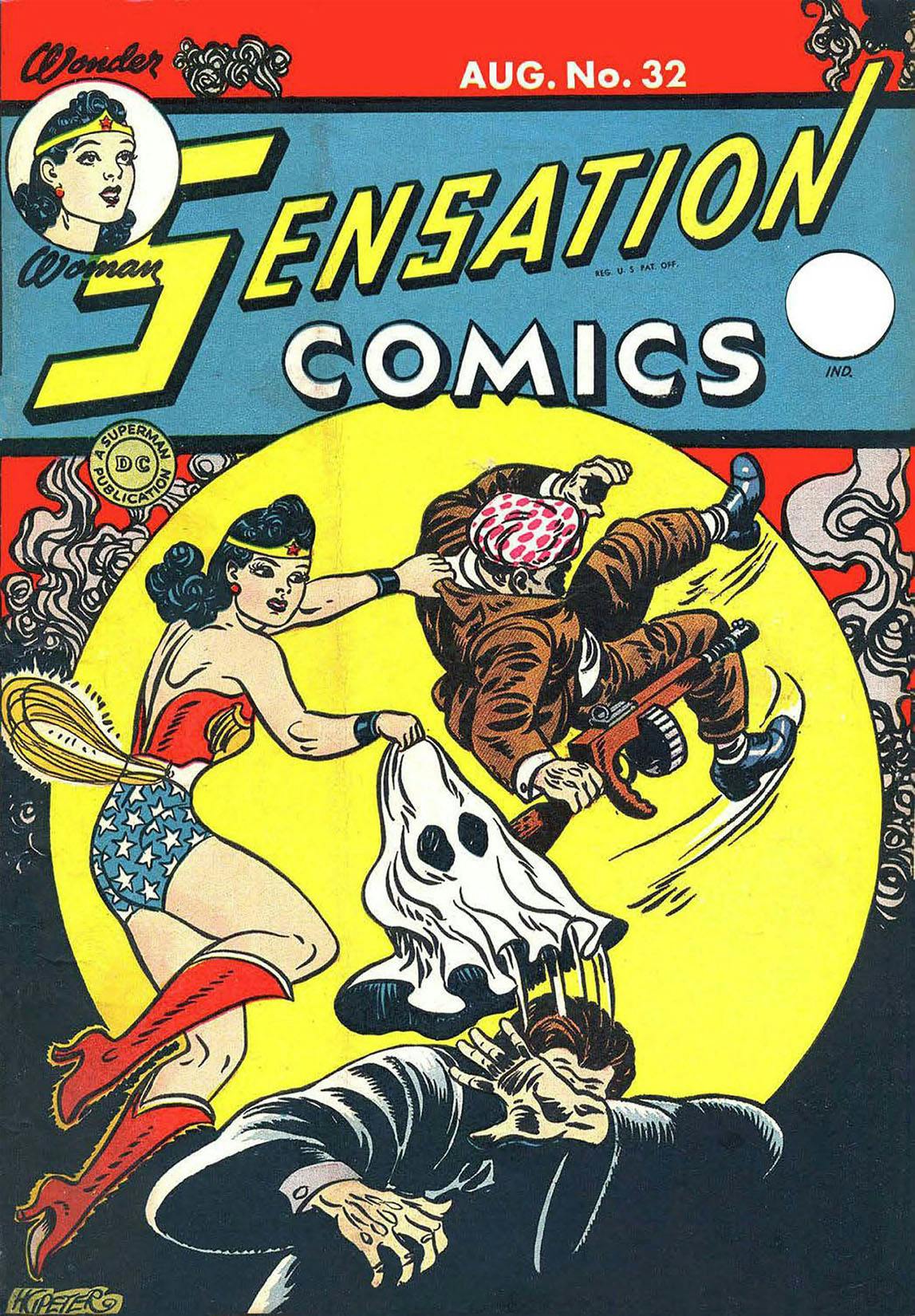 Sensation Comics #32 preview images