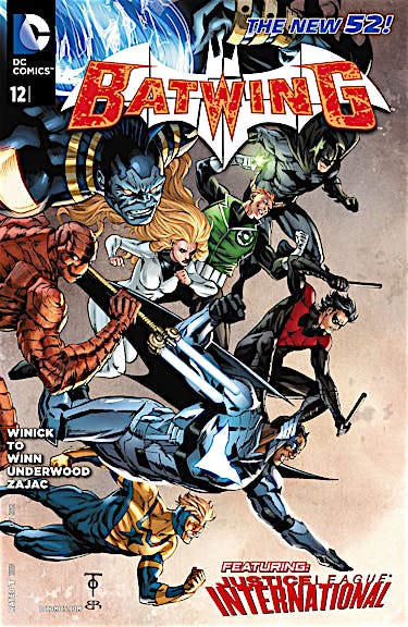 Batwing #12 preview images