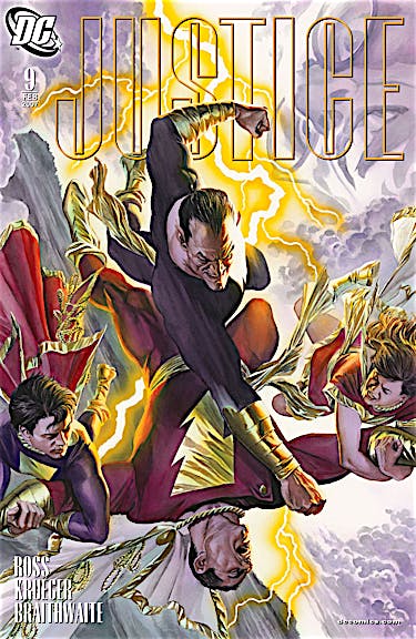 Justice #9 preview images