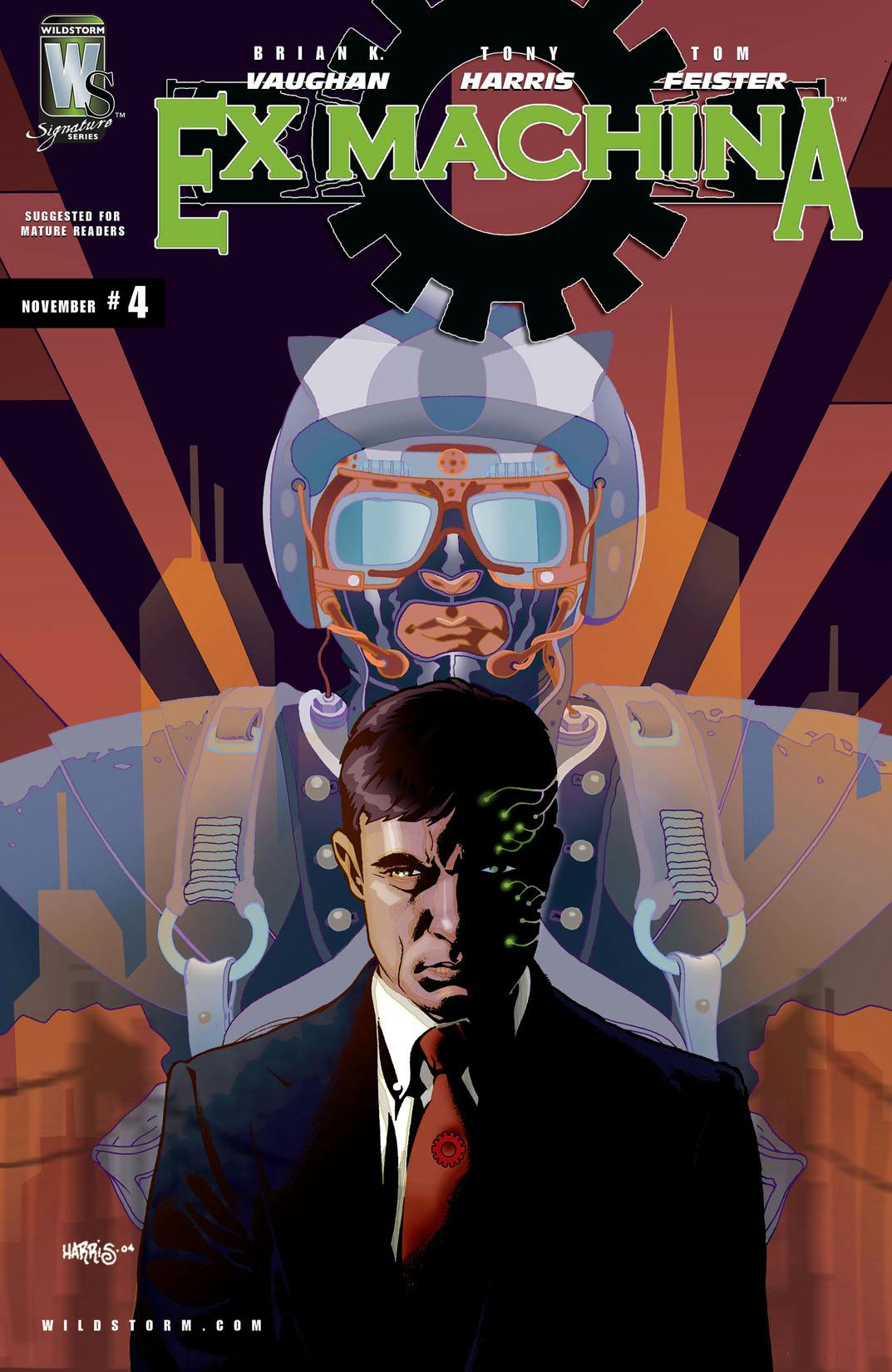 Ex Machina #4 preview images