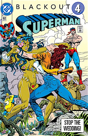 Superman (1986-) #62 preview images