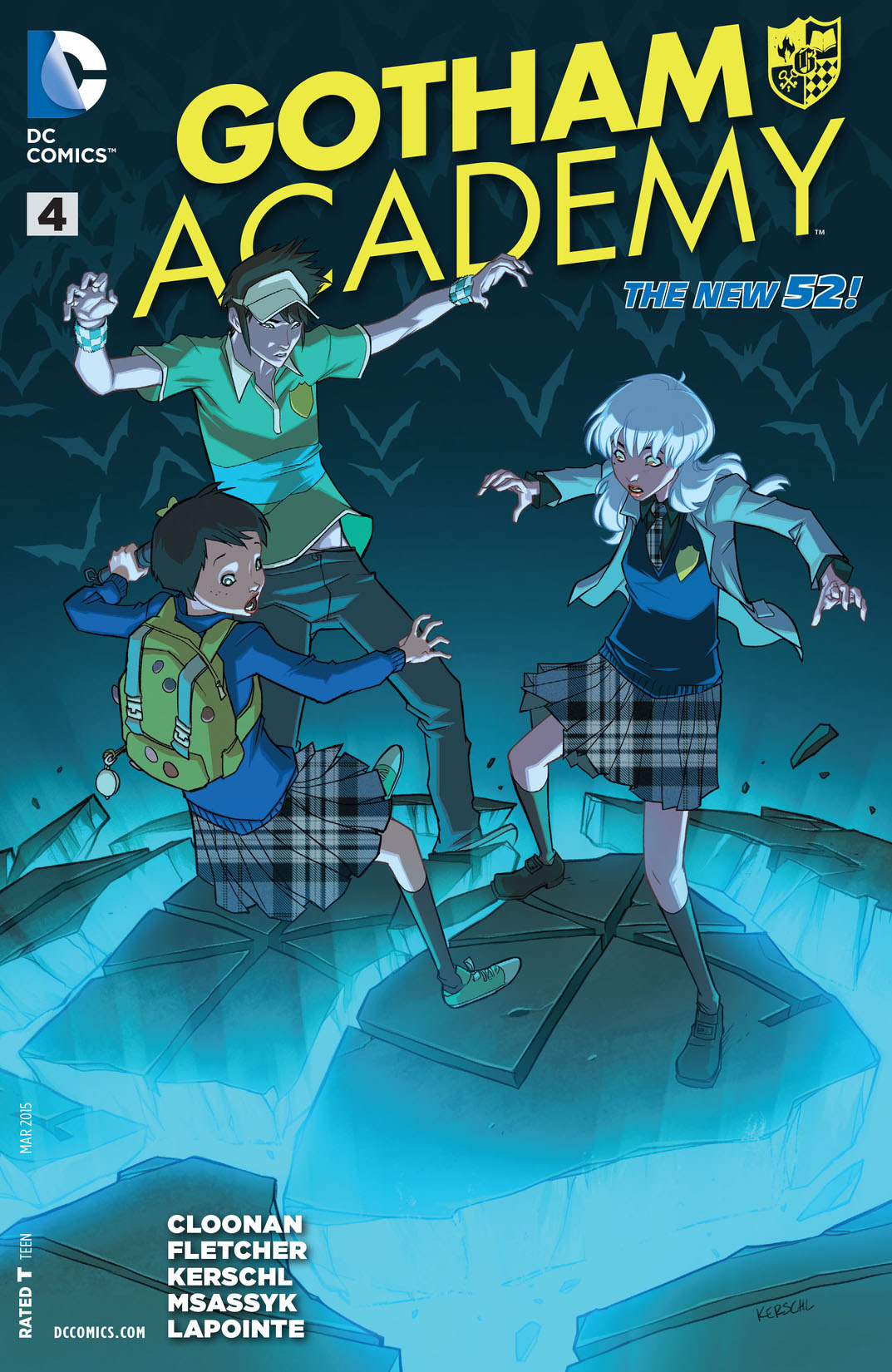 Gotham Academy #4 preview images
