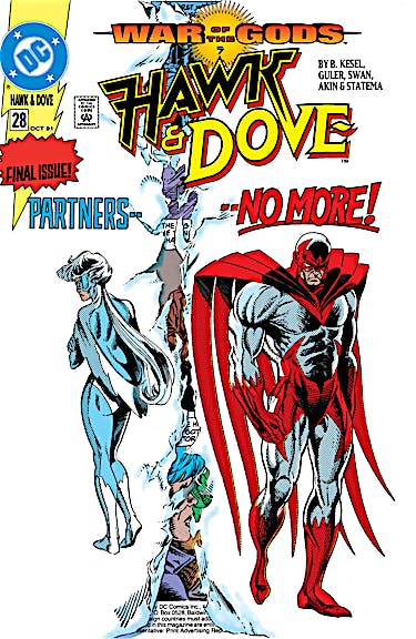 Hawk & Dove (1989-) #28 preview images