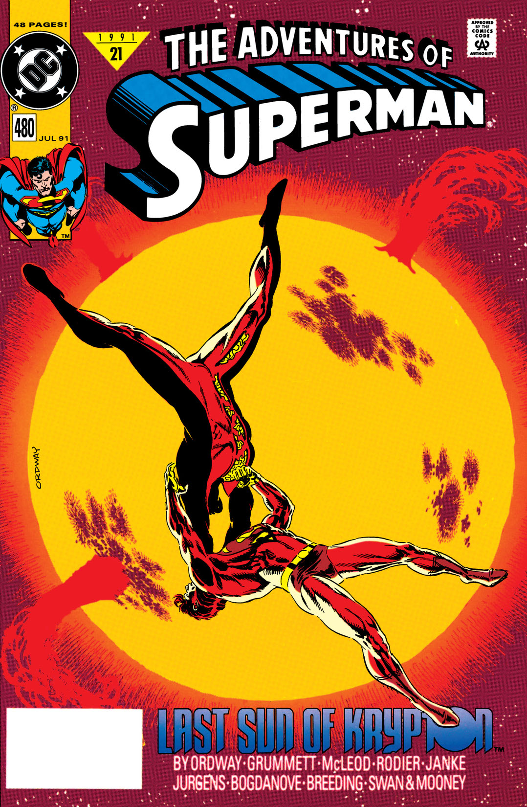 Adventures of Superman (1987-) #480 preview images
