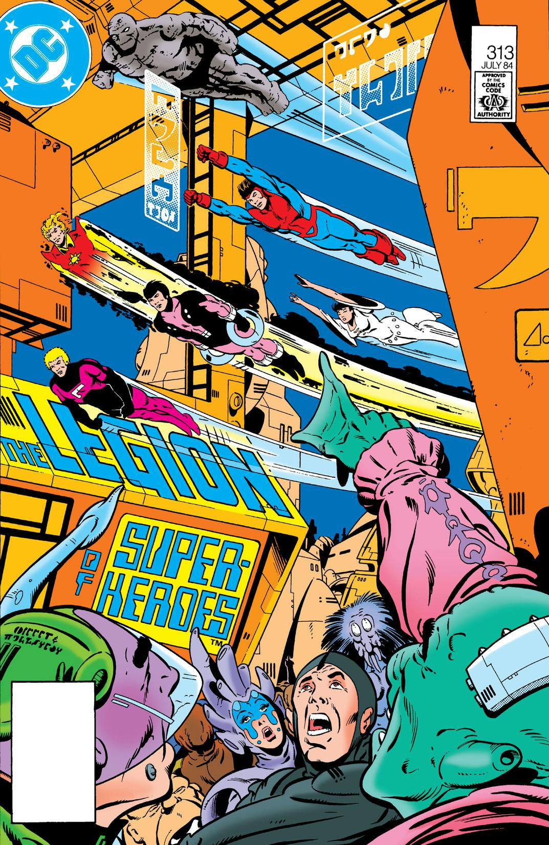 The Legion of Super-Heroes () #313