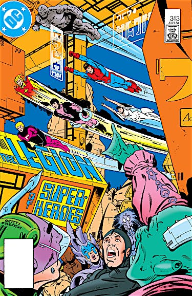 The Legion of Super-Heroes () #313 preview images