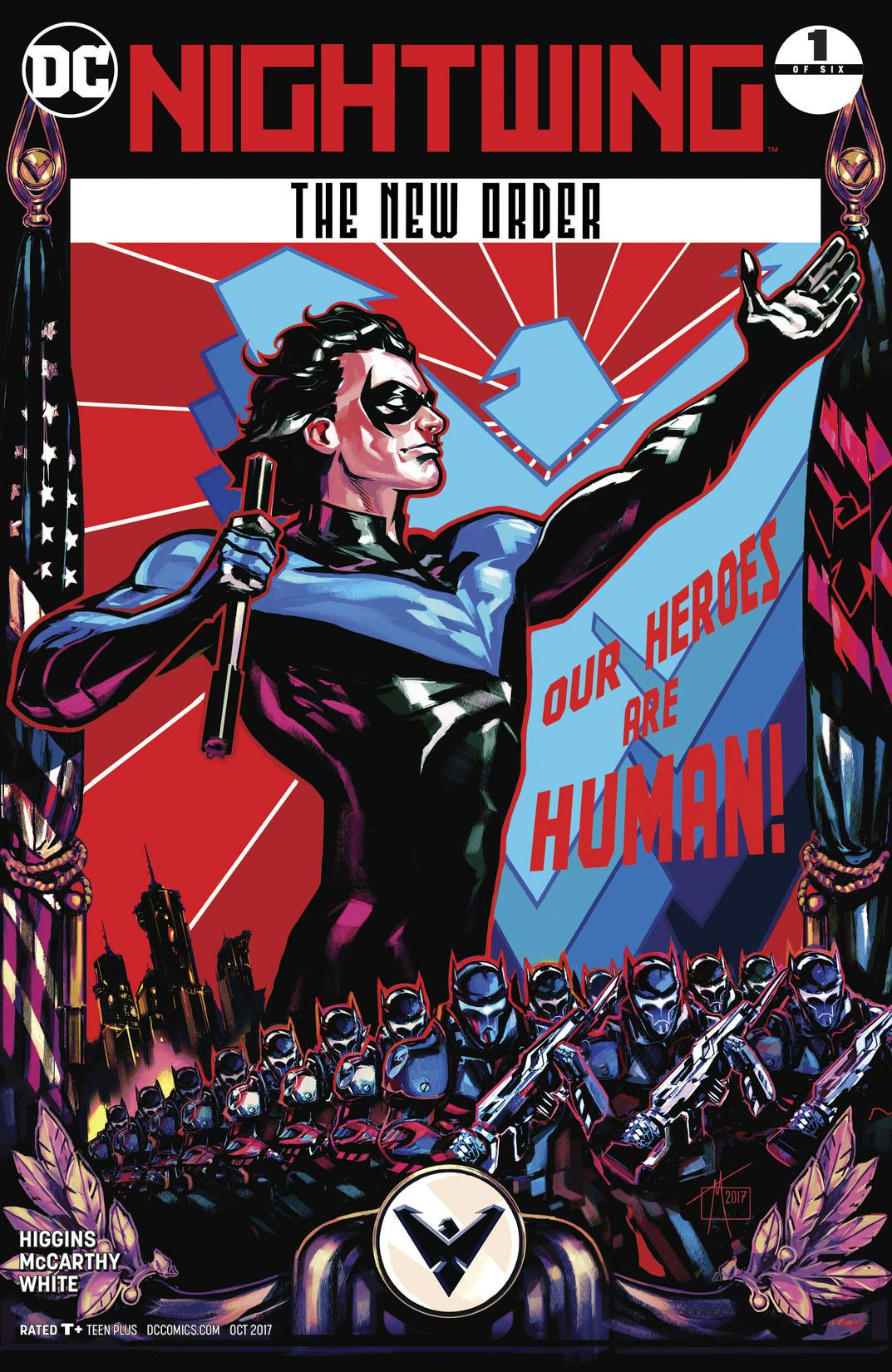 Nightwing: The New Order #1 preview images