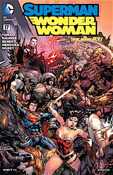 Superman/Wonder Woman #17 preview images