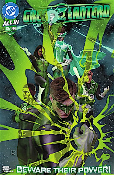 Green Lantern #20 preview images