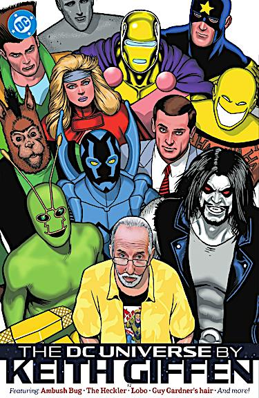 The DC Universe by Keith Giffen preview images