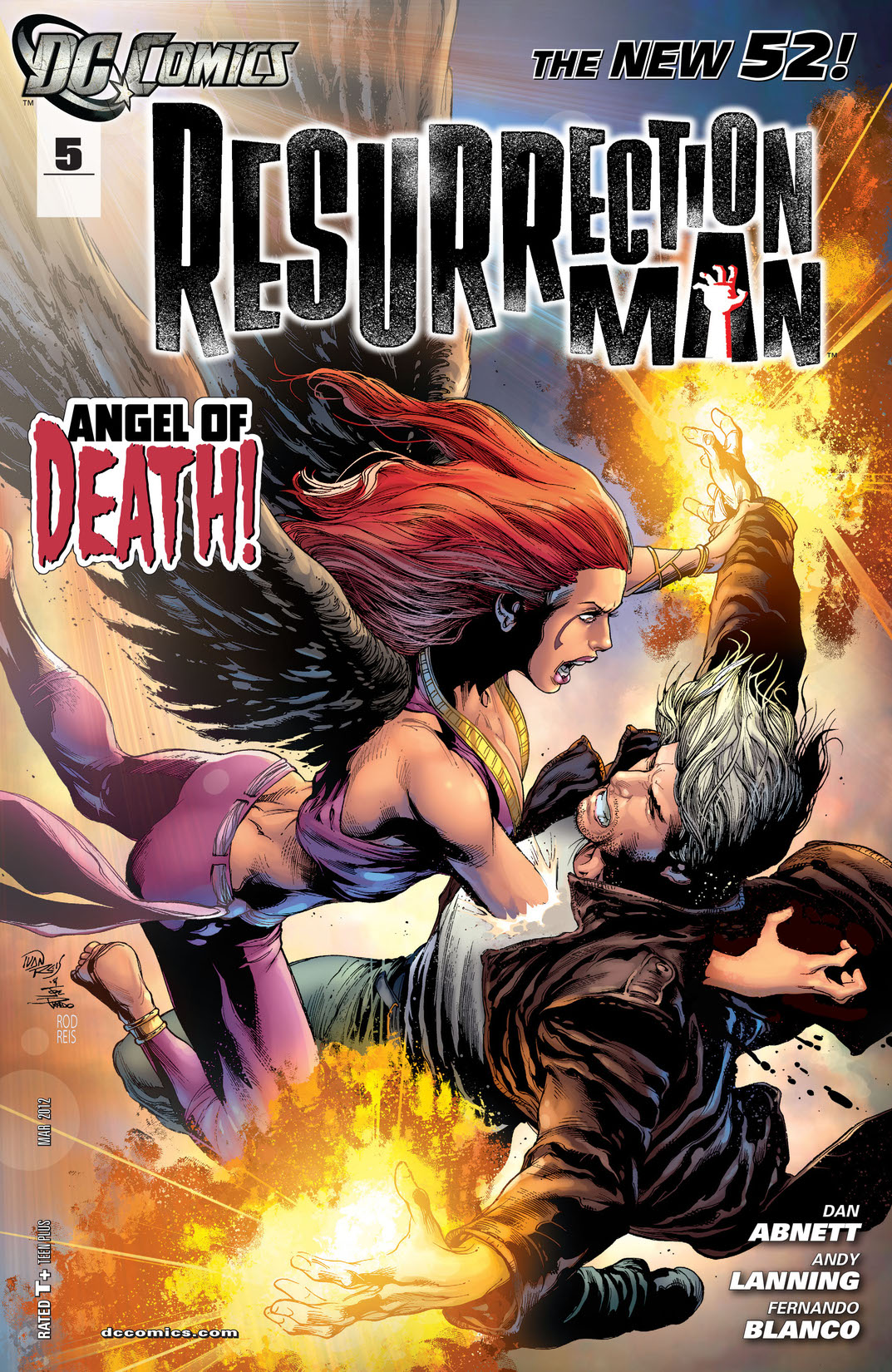 Resurrection Man (2011-) #5 preview images