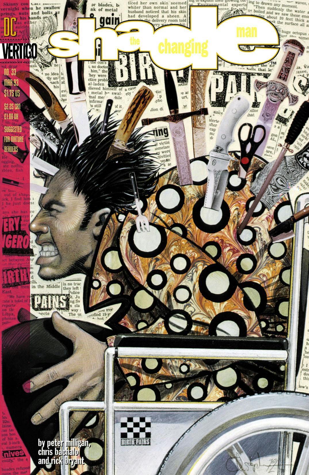 Shade, The Changing Man #33 preview images