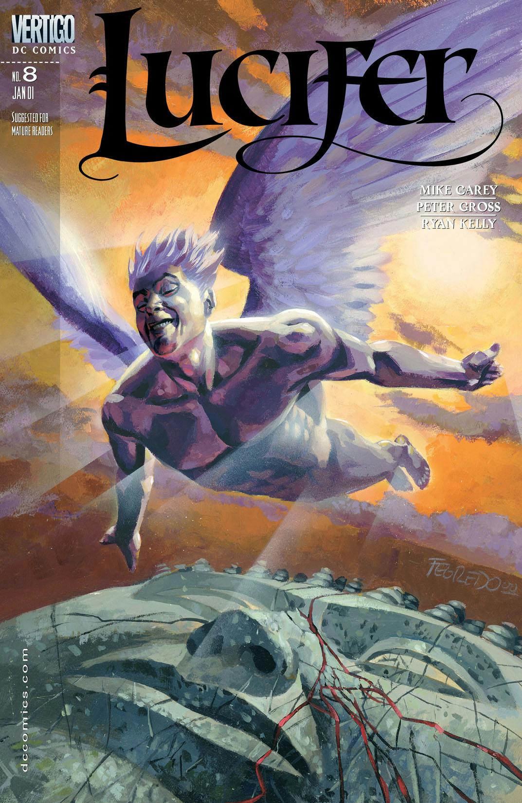 Lucifer #8 preview images