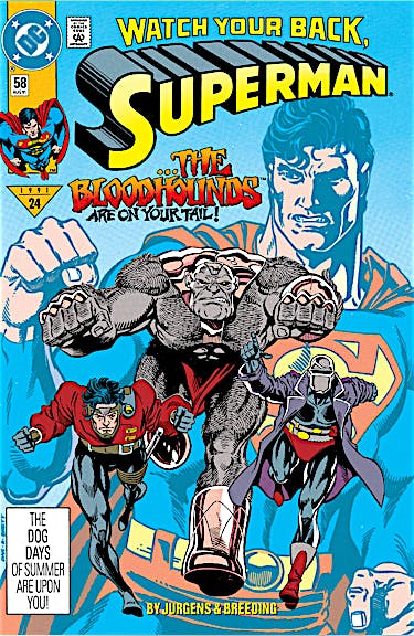 Superman (1986-) #58 preview images
