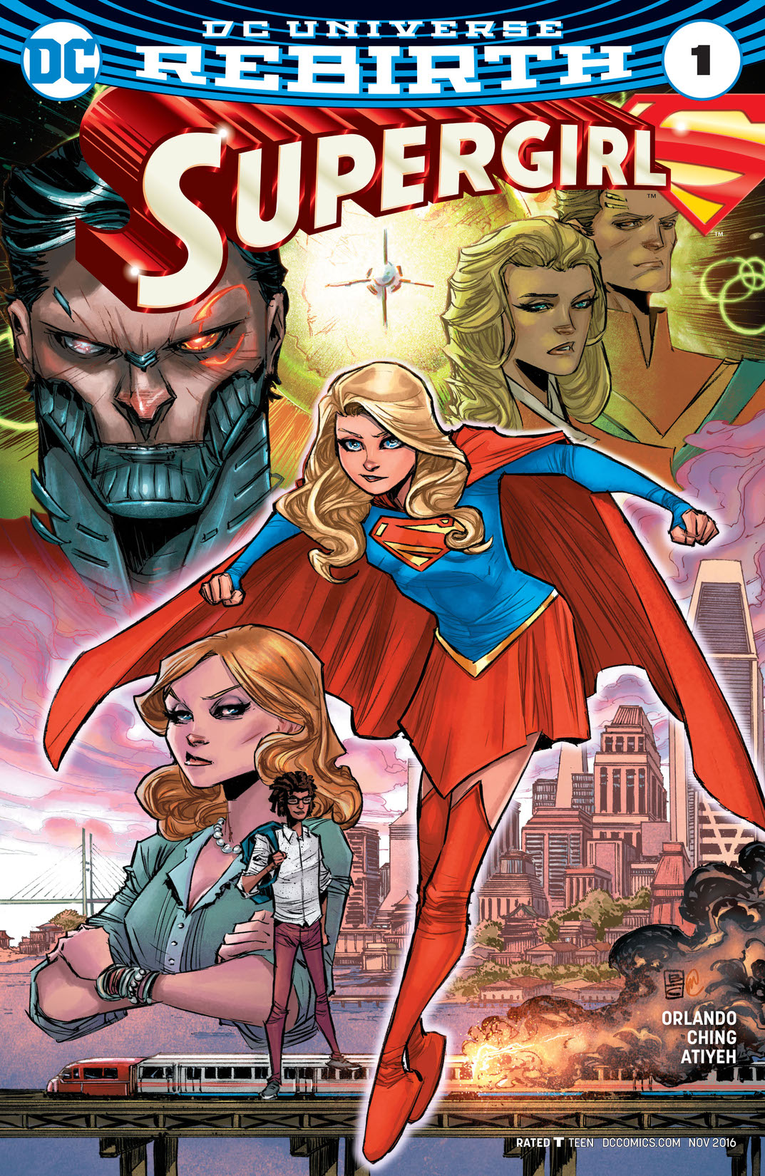 Supergirl (2016-) #1 preview images