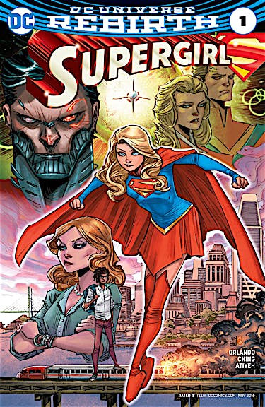 Supergirl (2016-) #1 preview images